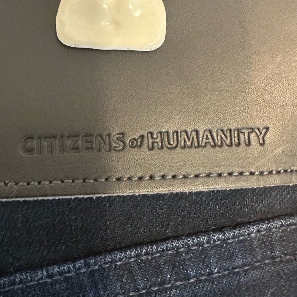 Citizens of Humanity Isola Cropped Straight Jeans 34 Chamber Wash NWT - Picture 7 of 14